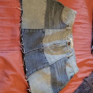 Denim skirt